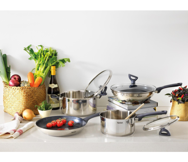 TEFAL PATELNIA WOK DAILY COOK 28CM Z POKRYWA (G7309955) - 1385555 - zdjęcie 8